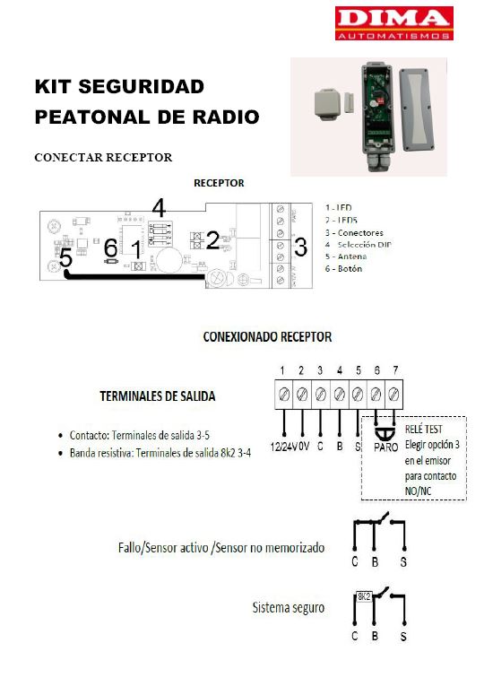 KIT SEGURIDAD PEATONAL DE RADIO